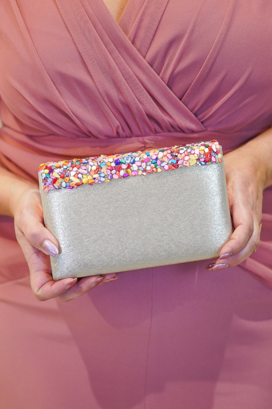 Clutch Solapa Piedras