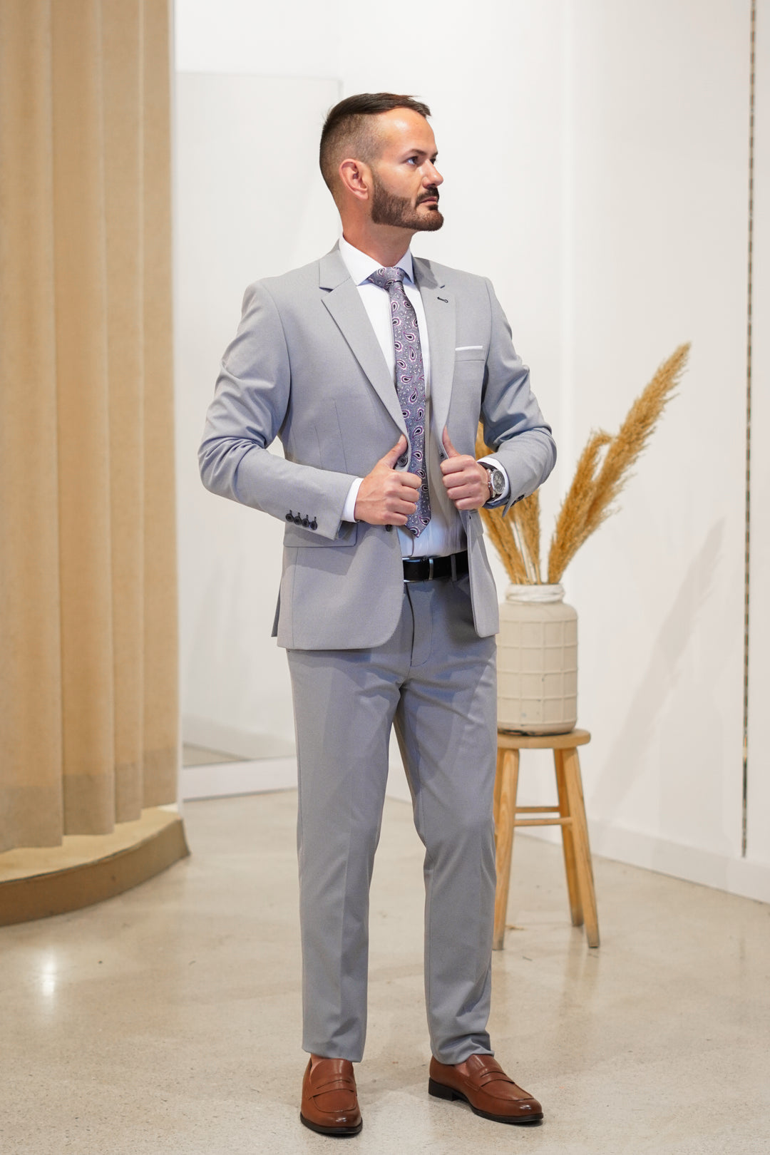 Traje Londres Silver