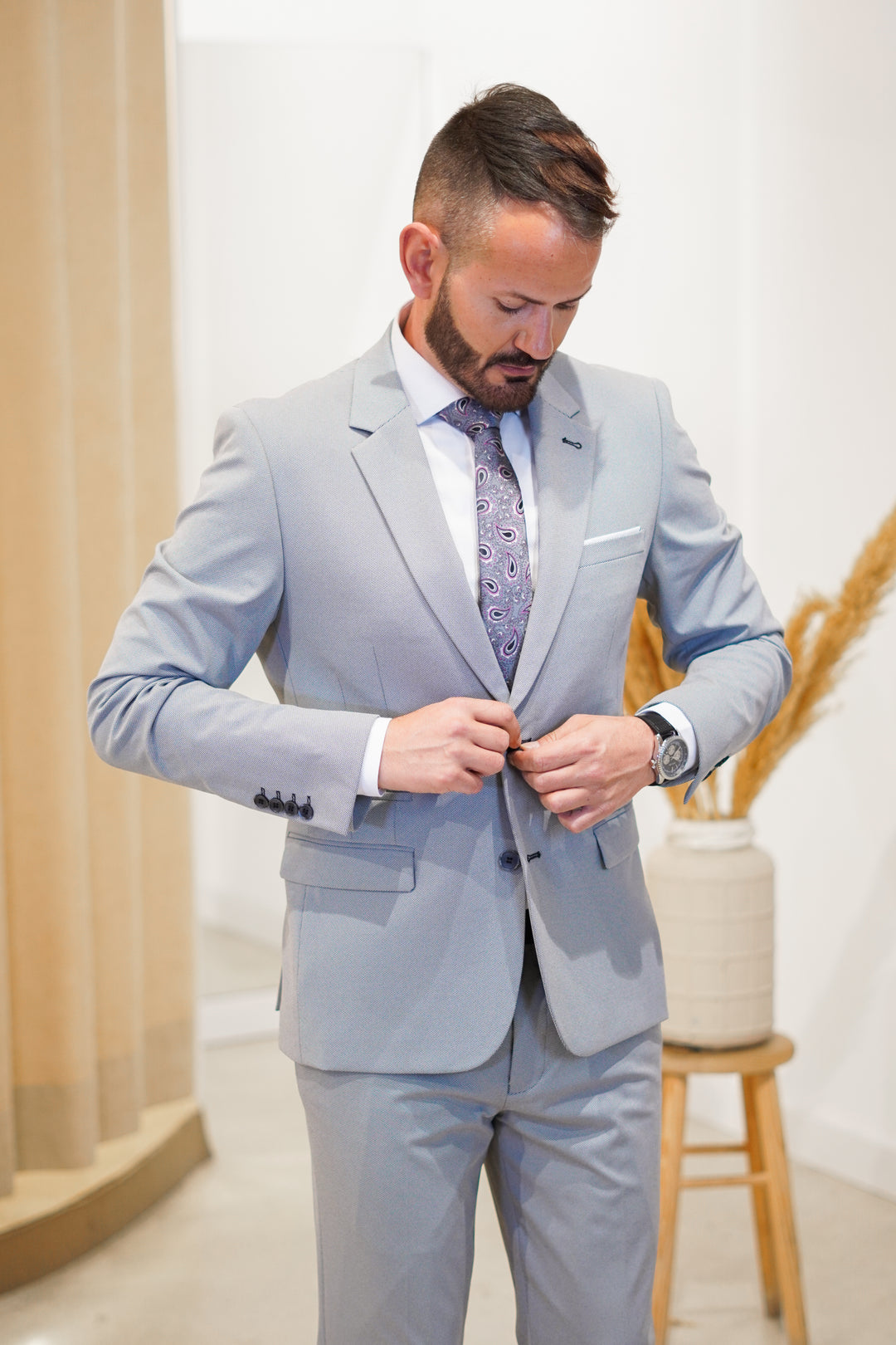 Traje Londres Silver