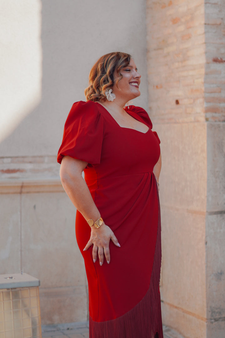 Vestido Ambesa Rojo