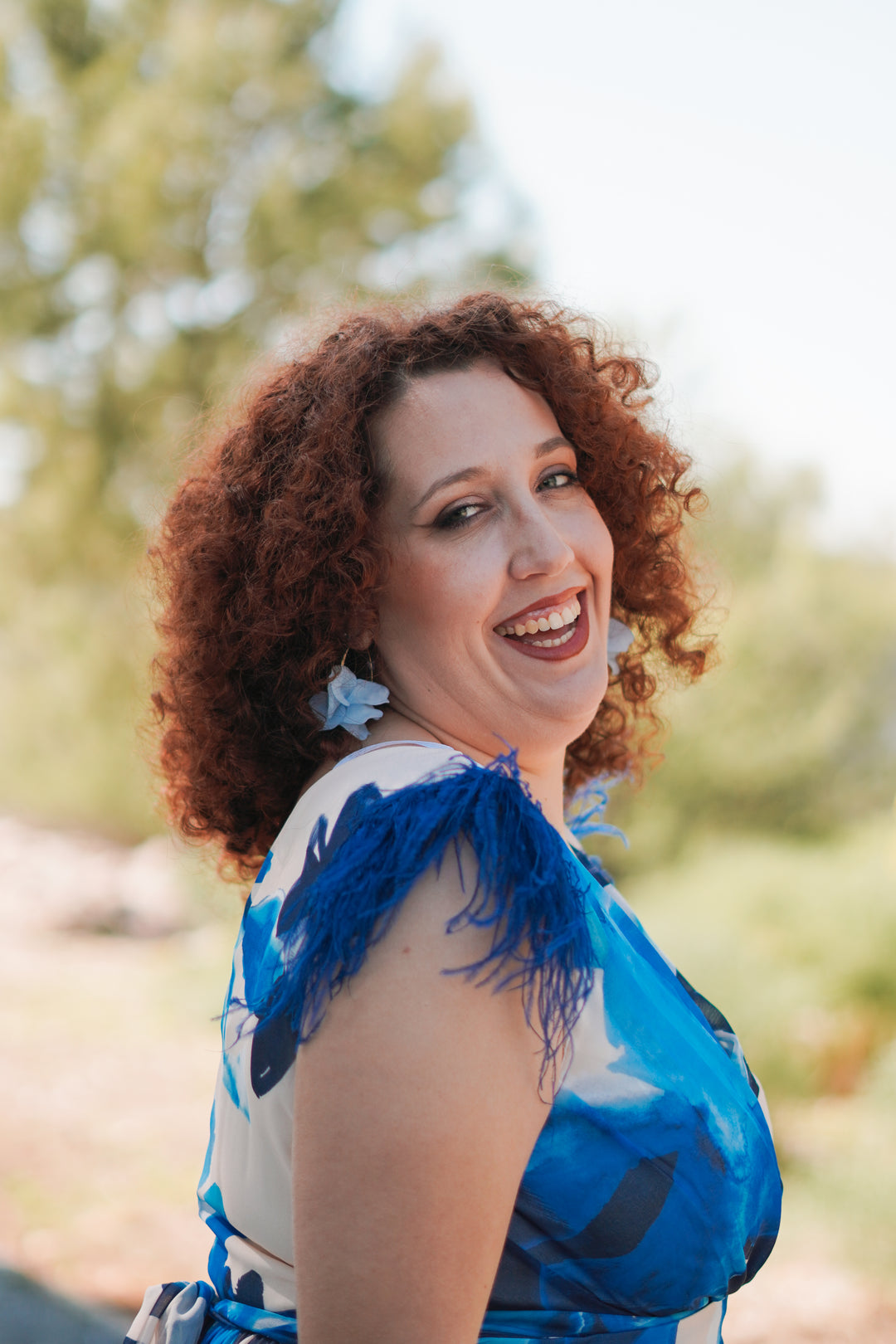 Vestido Plumas Largo