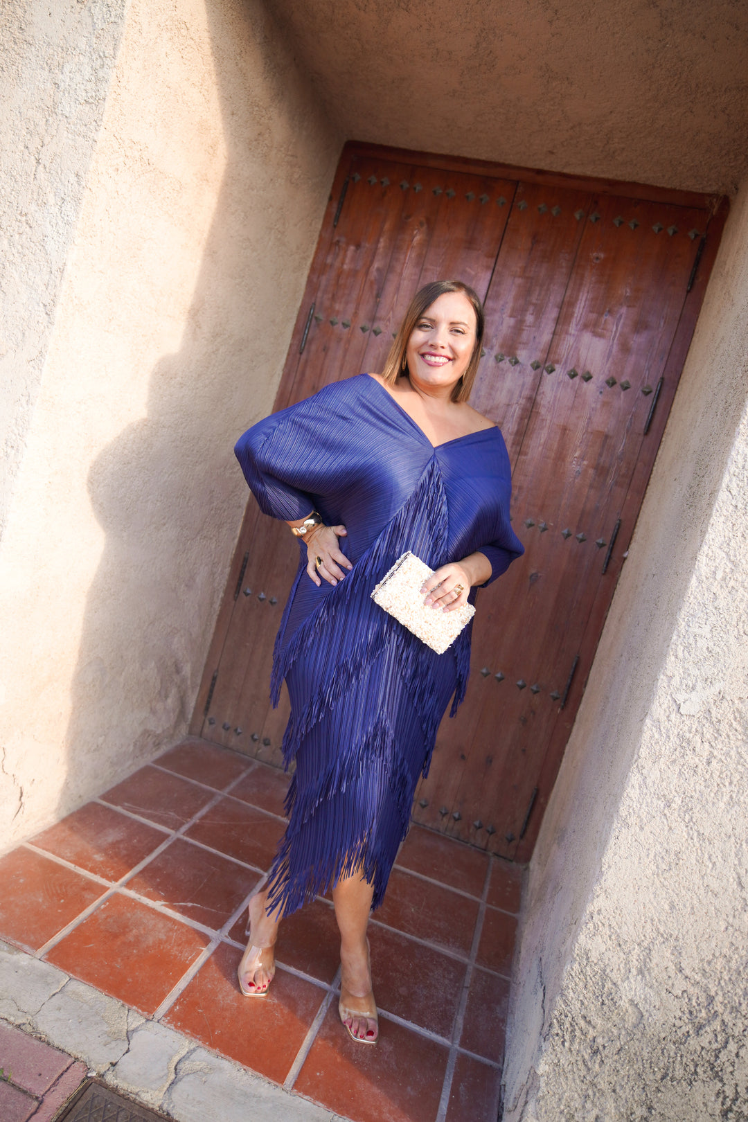 Vestido Aurora Azul