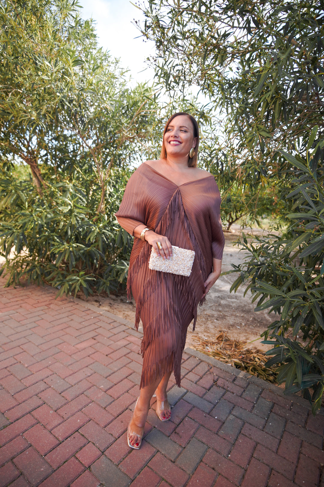 Vestido Aurora Camel