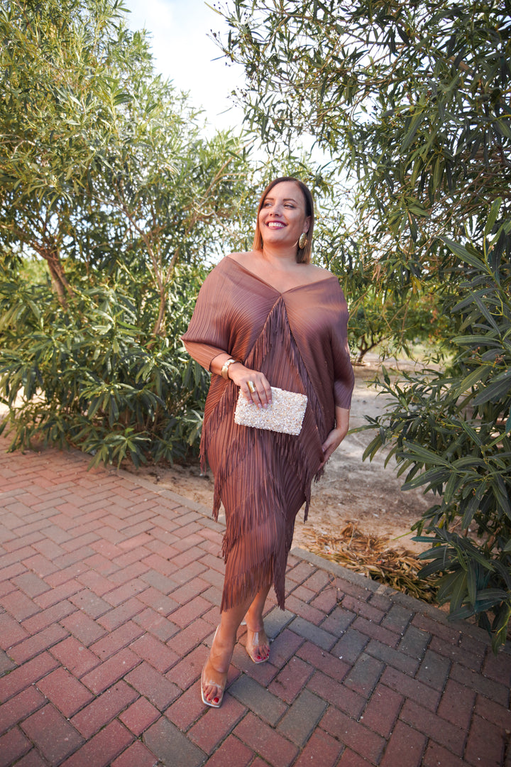 Vestido Aurora Camel