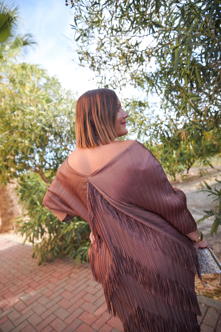 Vestido Aurora Camel