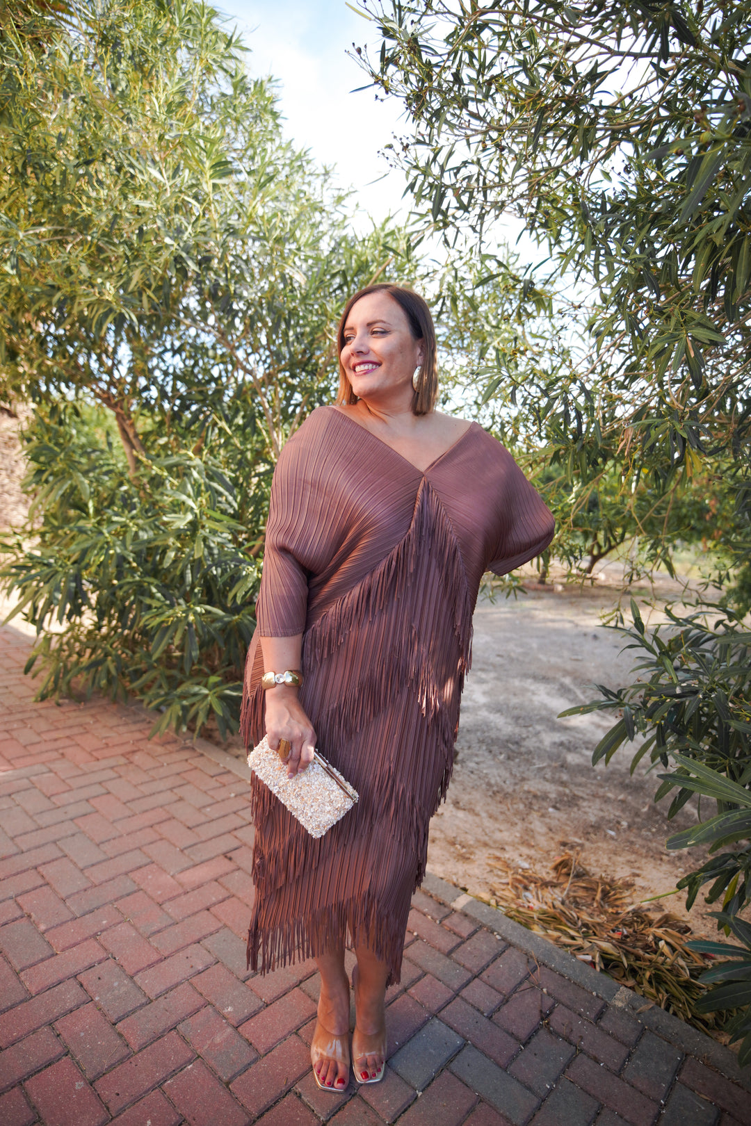 Vestido Aurora Camel