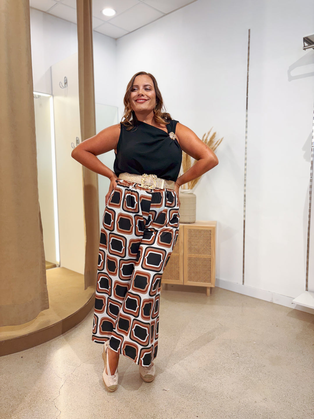 PANTALON CRISTINA ESTAMPADO