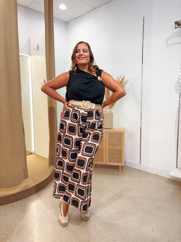 PANTALON CRISTINA ESTAMPADO