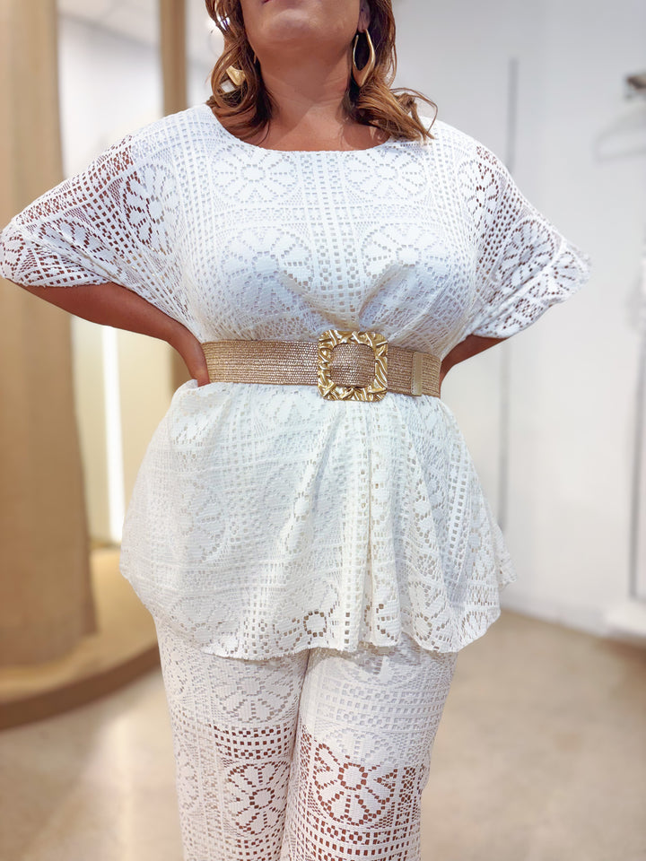 CONJUNTO NURIA CALADO BLANCO