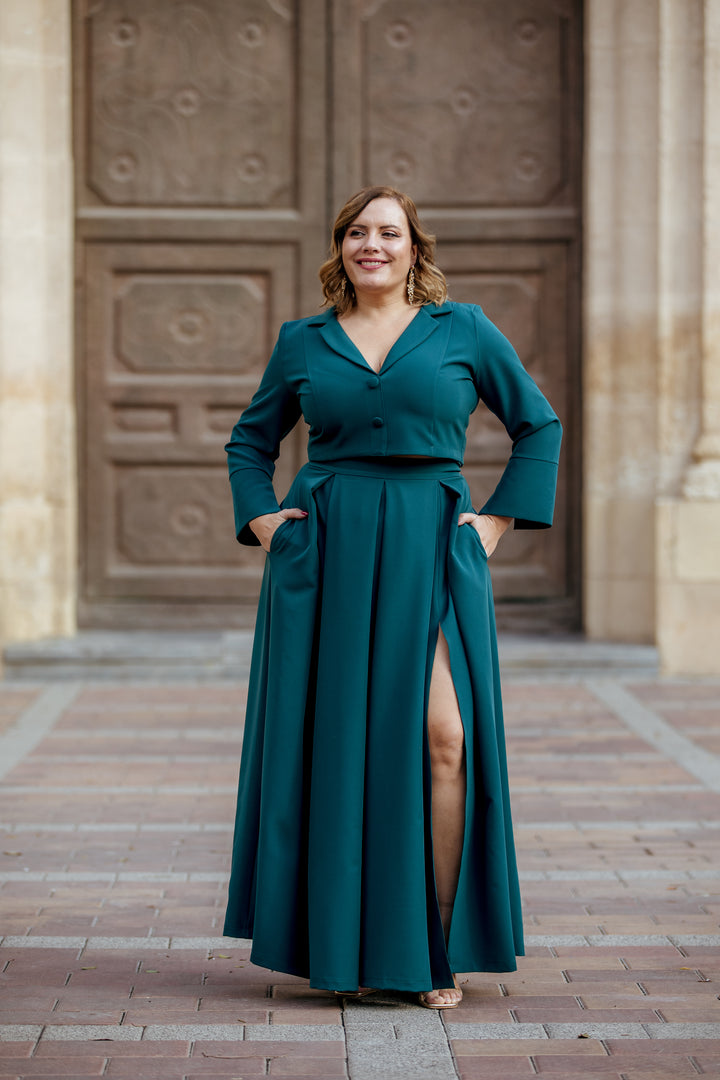 Falda Carolina Verde