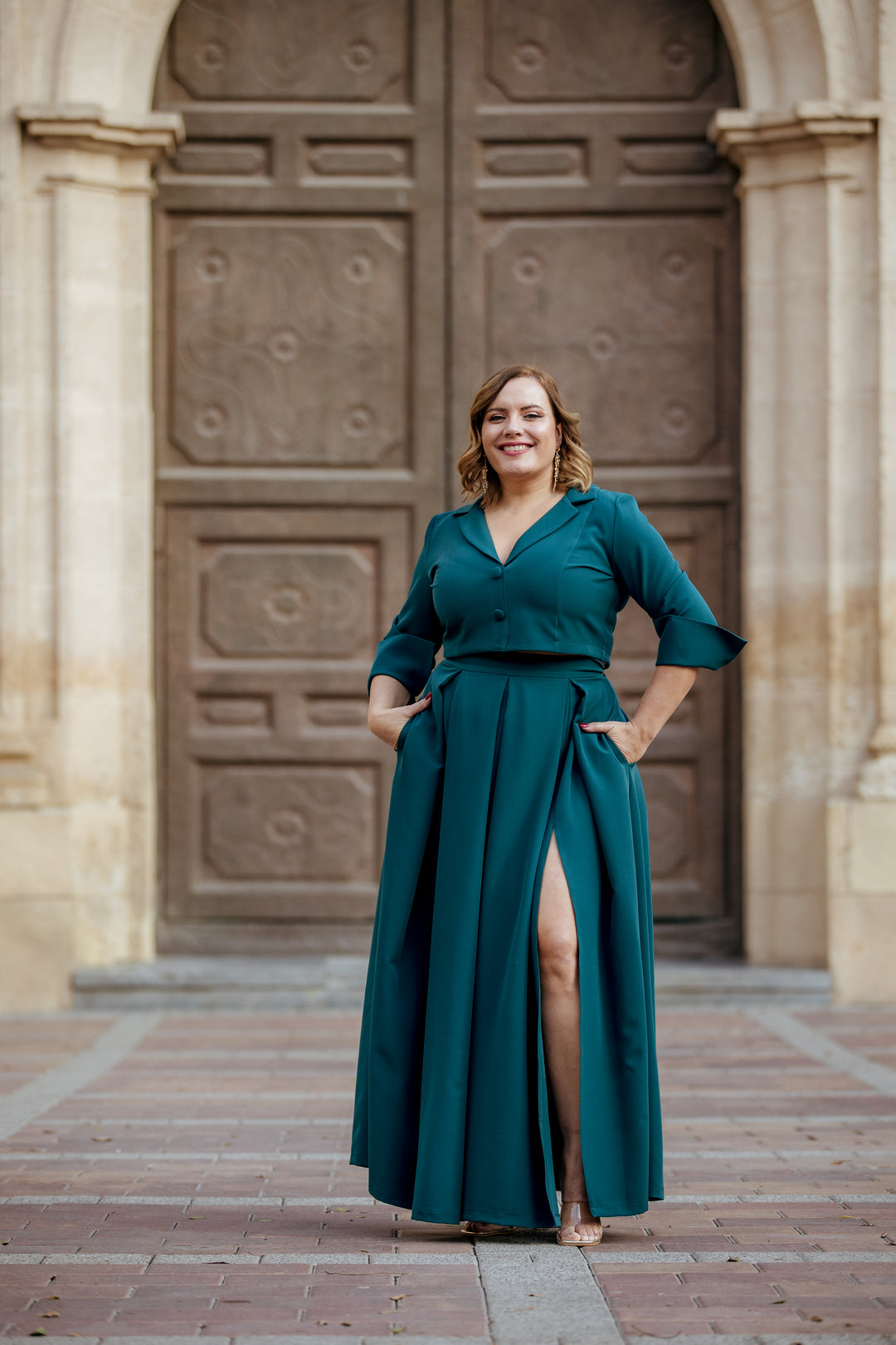 Falda Carolina Verde