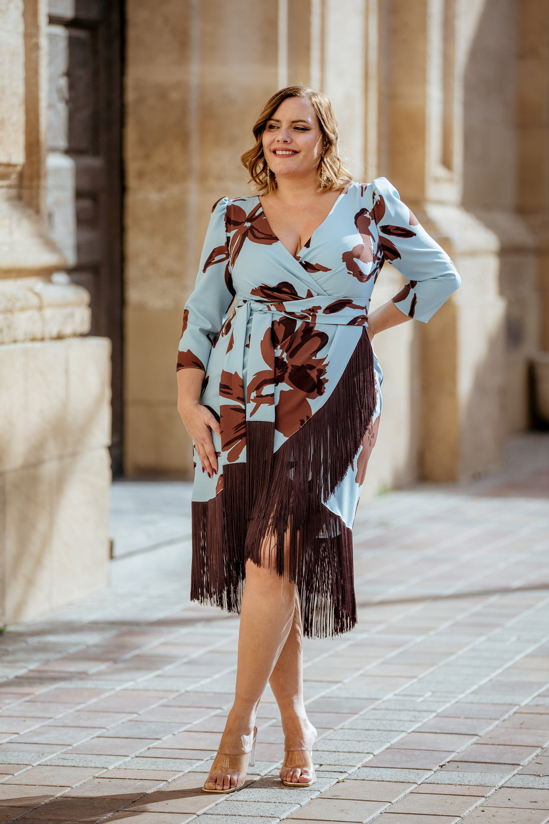 Vestido Flecos Thalia