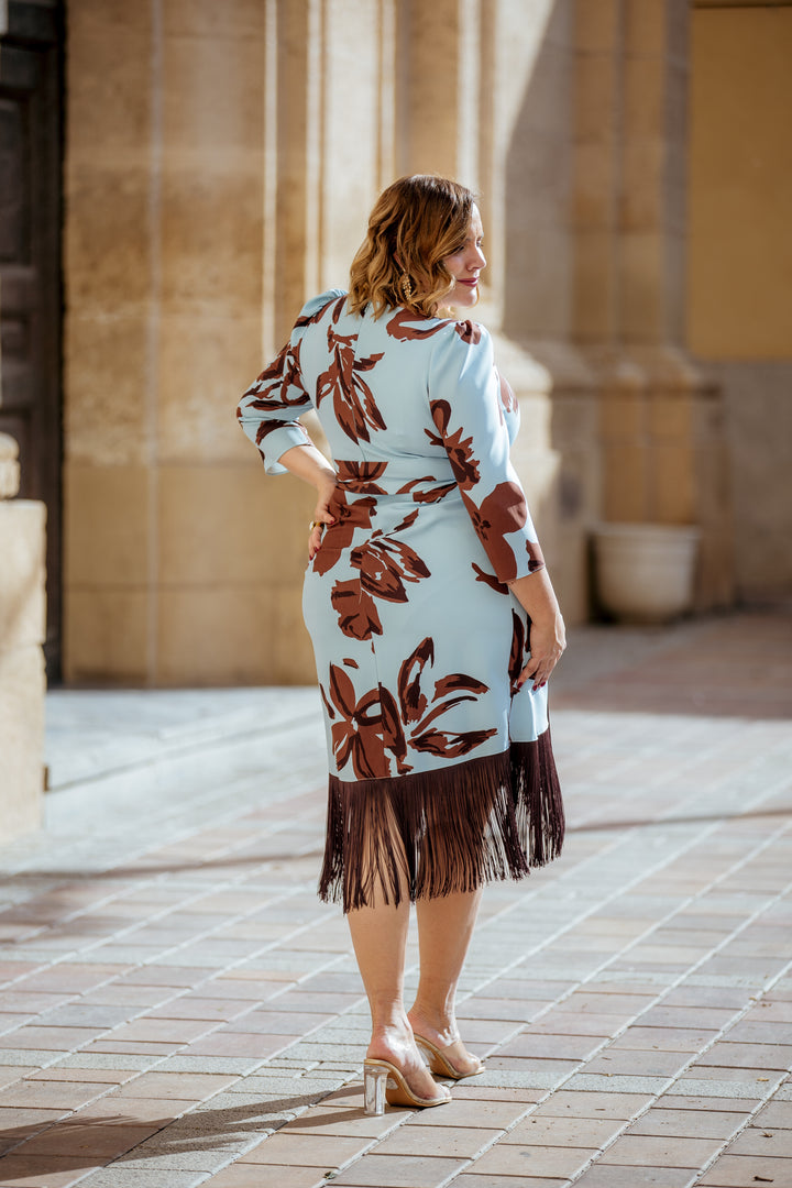 Vestido Flecos Thalia