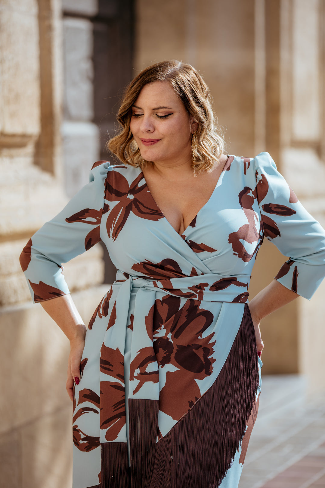 Vestido Flecos Thalia