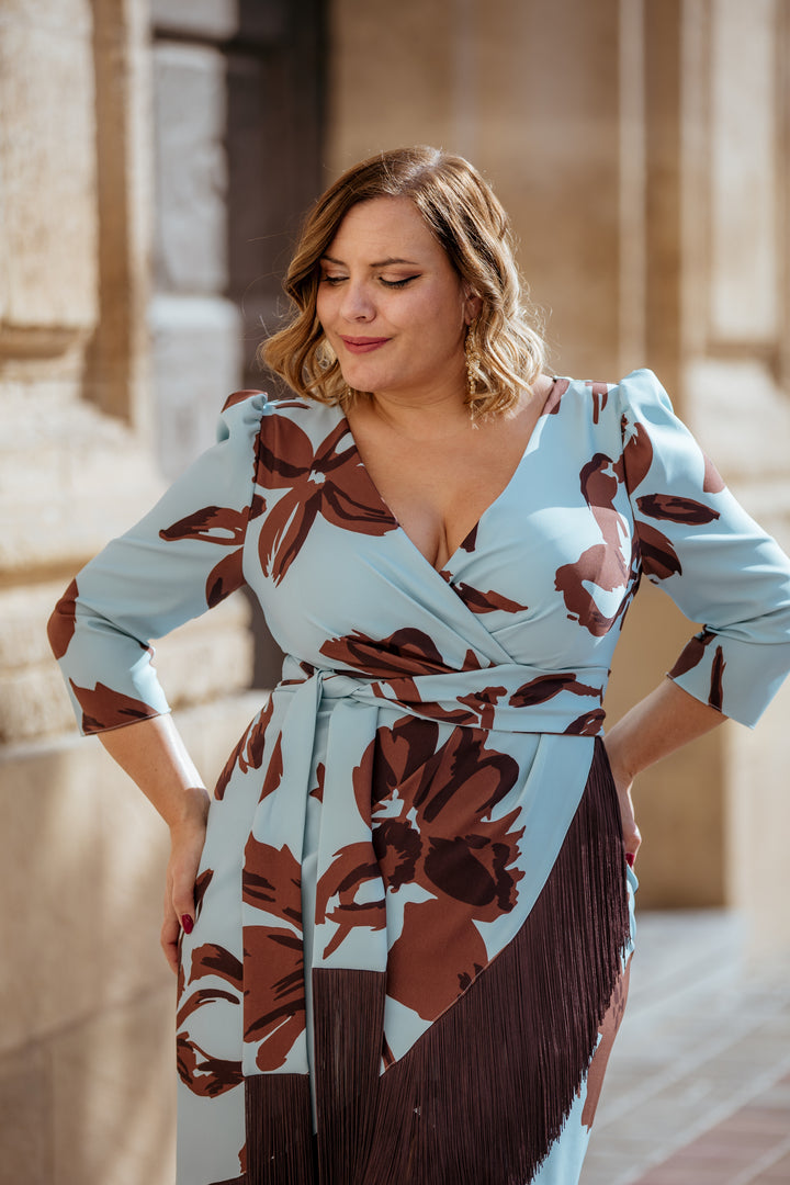 Vestido Flecos Thalia