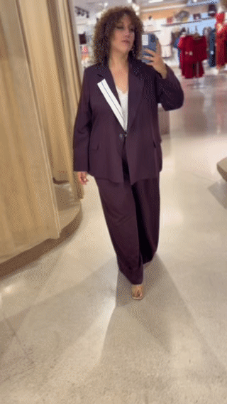 Chaqueta Lucía Burdeos