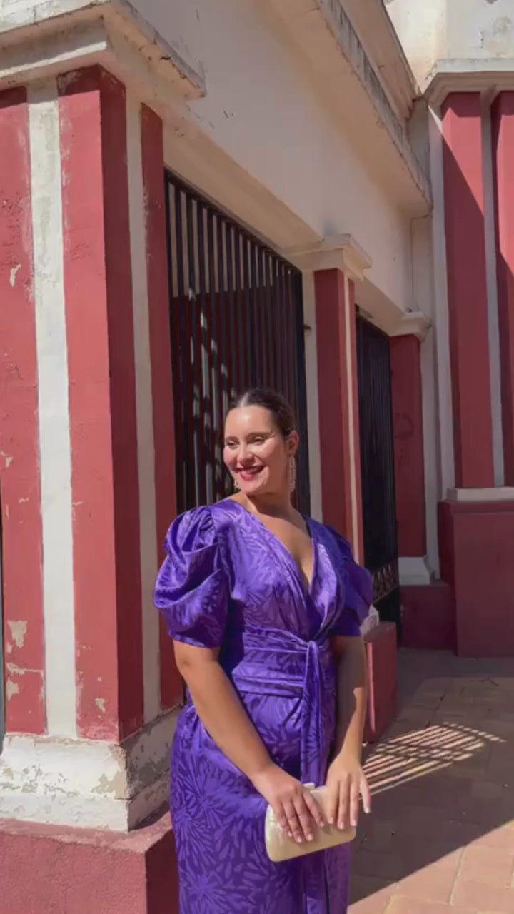 VESTIDO FELIPA MORADO